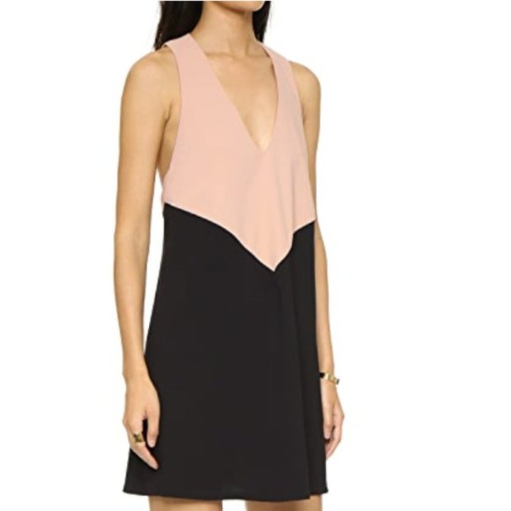 Alice + Olivia Maya Colorblock Racerback Dress - Picture 5 of 11